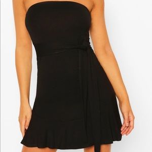 Bandeau mini dress